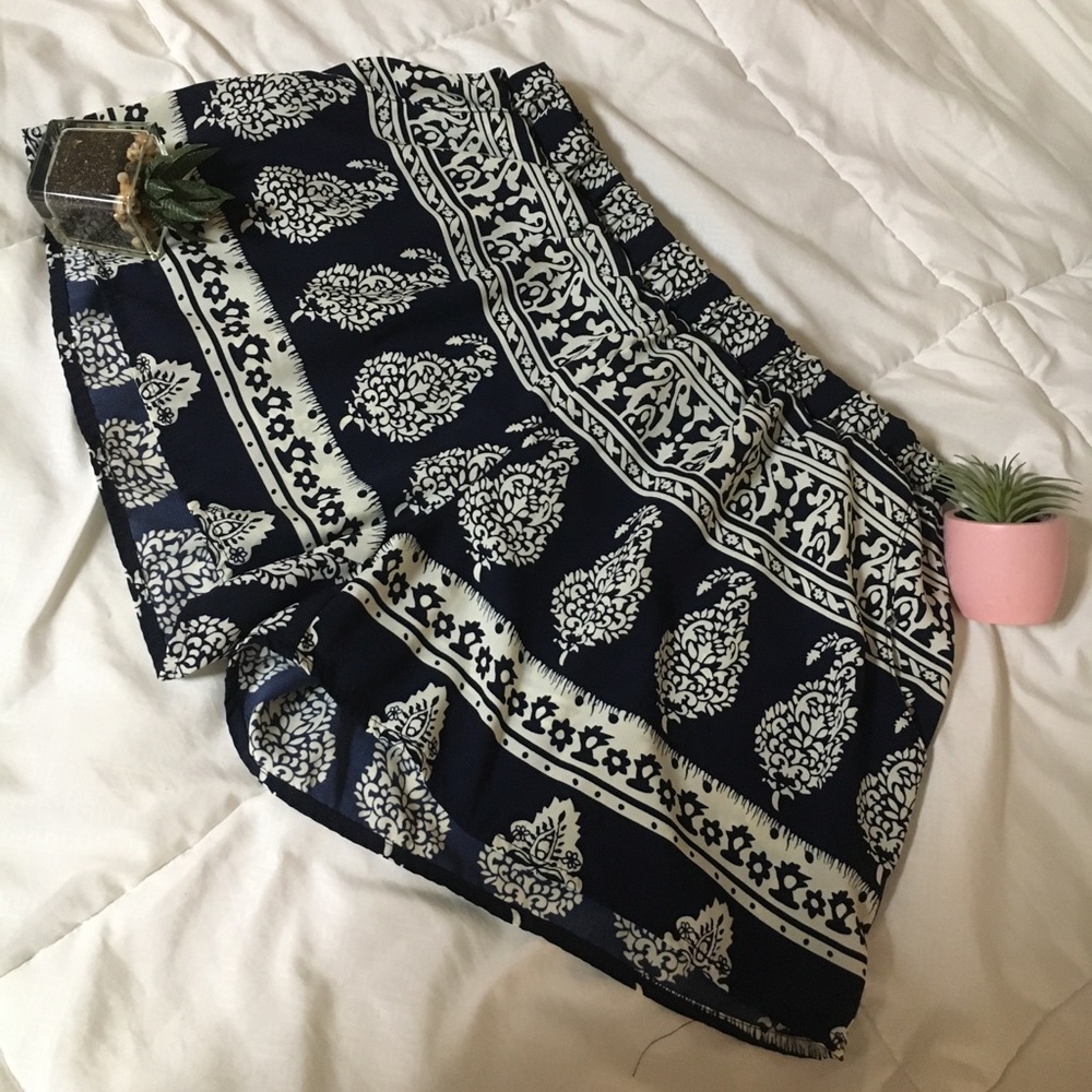 Boho Print Shorts